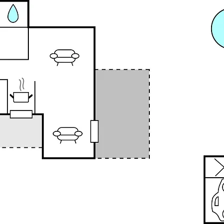 別荘 Amazing In With 2 Bedrooms And Wifi 2 *